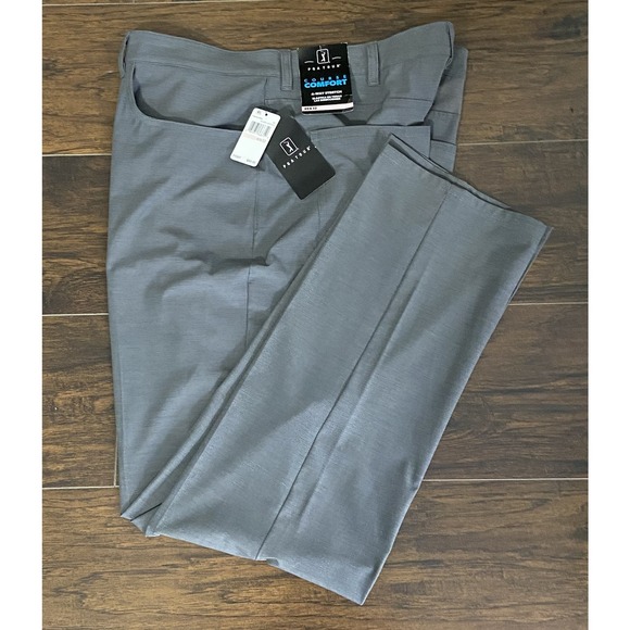 PGA Tour Other - PGA Tour Men's 40"x32" Pants Dark Gray Heather Easy Care 4-Way Stretch NEW
